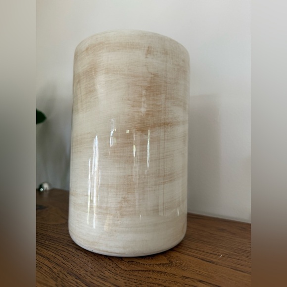 9” Vegetable Jar Vase Glass Cottagecore Carrots Mushroom - Picture 4 of 7